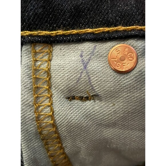 Levis 511 Jean Shorts Mens 48 (waist measures 46”) NEW Irregular Cutoffs - Picture 16 of 16